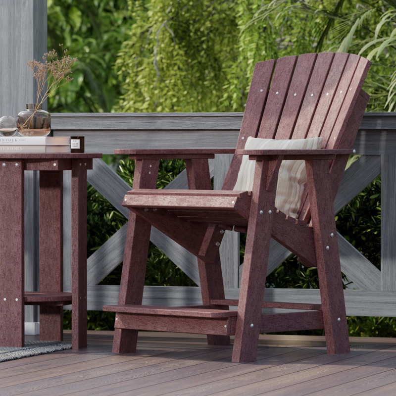 Chaise haute Adirondack Heritage, Bois de cerisier