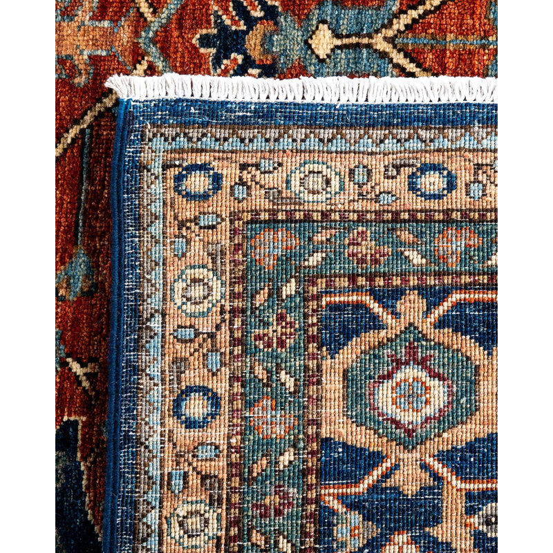 Serapi One-of-a-Kind 8' 2" X 9' 6" Hand Knotted Area Rug