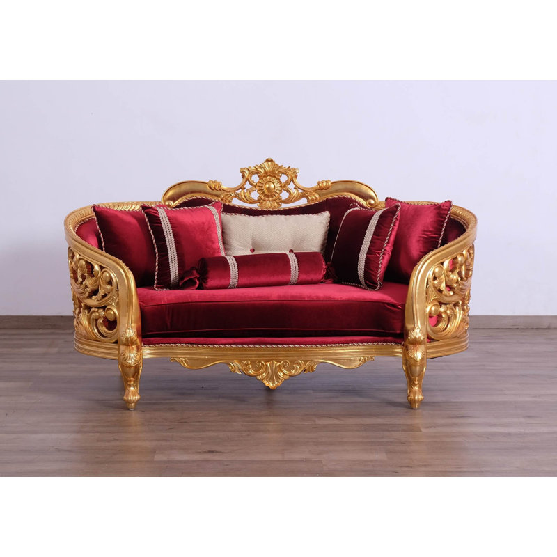 Bellagio II Velvet Loveseat