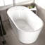 Aquatre 58.88'' L Freestanding Soaking Bathtub