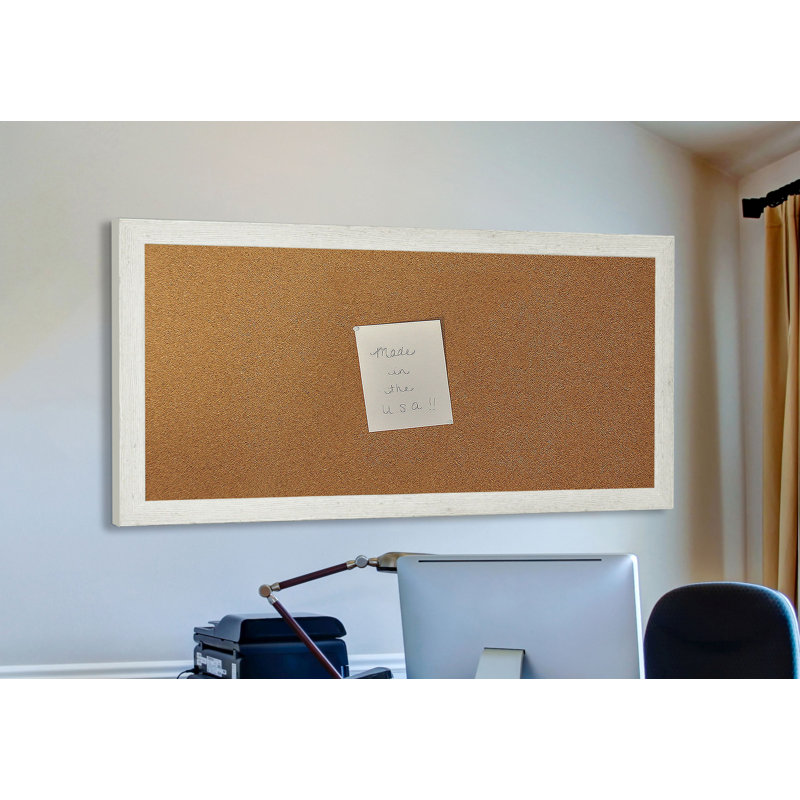 Linlin Cork Corkboard / Bulletin Board, 4' 6" H x 1' 6" W