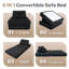Canapé-lit pliant, fauteuil-futon avec coussin, matelas pliable avec support pour le dos, fauteuil-lit pliant portatif sans assemblage, petits fauteuils pour salle de lecture, chambre d'amis