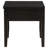 Sutter Distressed Java 1-Drawer Square End Table(Only Including Coffee Table)