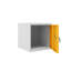 Casiers à cubes 15 po Stokes - casier 7035P - porte RAL 7012P-266062848