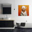"Chat en peignoir" par RB sur toile-1350875933