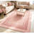 lxt-Area Rugs Modern Geometric Edge Area Rug Washable Rug Non-Slip Non-Shedding Carpet Stain-Resistant Mat for Living Room Bedroom Dining Room-310346049-309889087