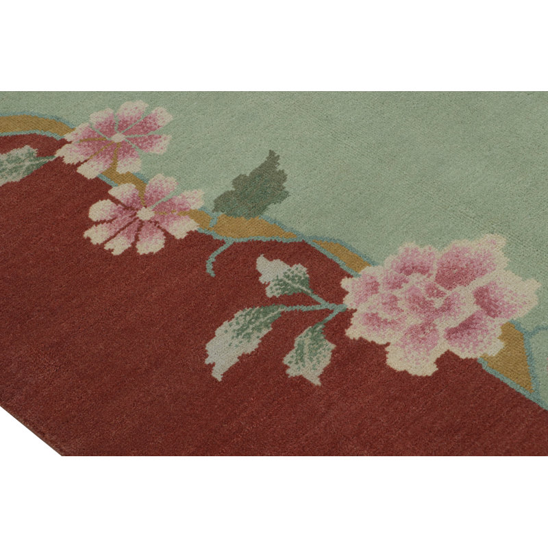 One-of-a-Kind Rectangle: 8'1" X 10'1" Hand Knotted Area Rug