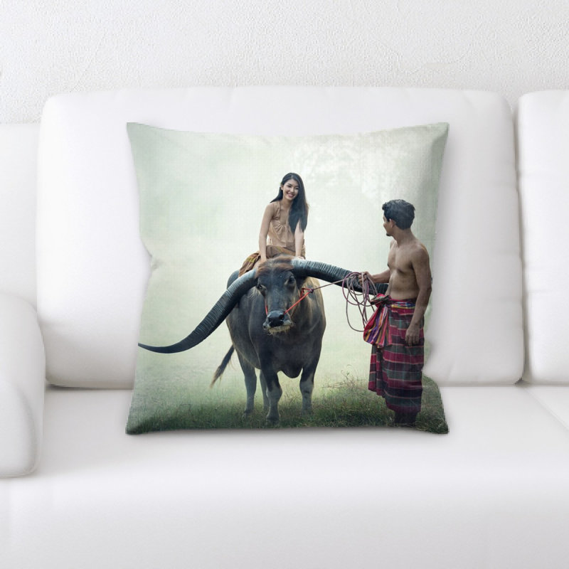 Coussin décoratif asia
