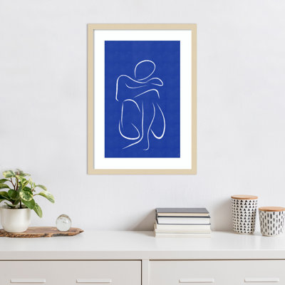 «Lady Body No 6» par Anne-marie Volfova, reproduction d'art murale en bois