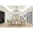 Cygnus 12 - Light Dimmable Square / Rectangle Chandelier