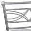 Tabouret de coiffeuse en métal Bryneville