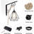 Plug in Hanging Light Fixture, 15FT Pendant Lamp Lights Cord with Switch Cord E26 Bulbs Socket