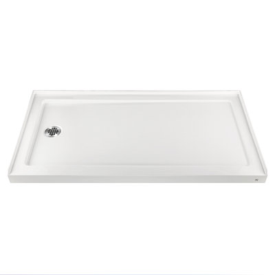 Base de douche blanche 60 po x 32 po Rainlex