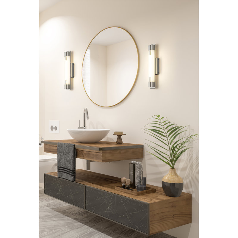 Braxten 1 Light Vanity, Brushed Nickel