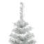 vidaXL Christmas Tree with 150 LEDs with Stand Silver PET-1227369425