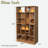 Modern 2 In 1 Wood Bookshelf Cat House With Open Shelves, Cat Houses And Pass-through Cat Holes-1842568694