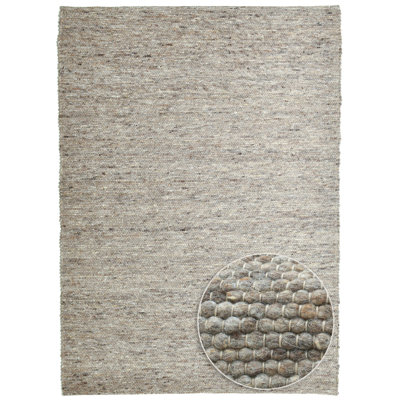 Hand Woven Brown Indoor Rug