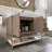 Markwan 41.9'' Single Bathroom Vanity with Acrylic Top-657971620