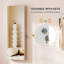 Jewelry Cabinets with Mirror and LED Lights, Door Hanging/Wall Mounted Jewelry Armoire-1420515150