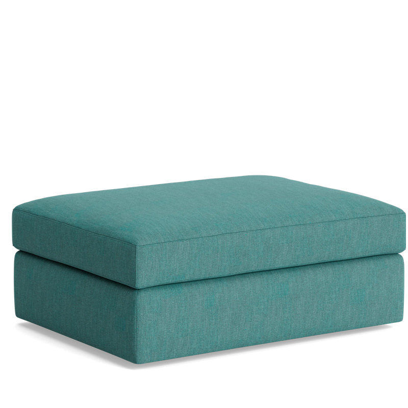 The OG Ottoman, Performance Weave - Spruce