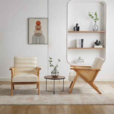 Waldemar Faux Leather Armchair