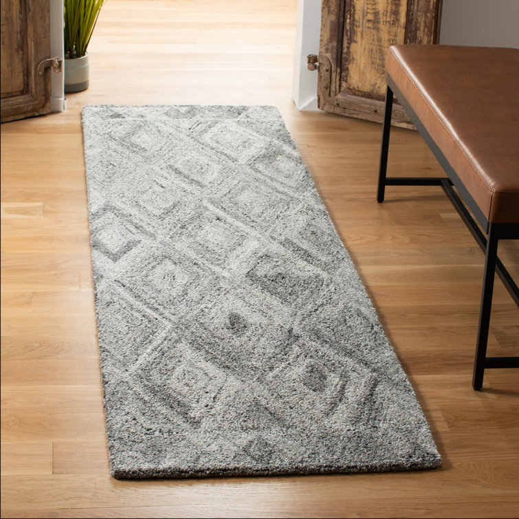 Hamm Hand Tufted Performance Geometric Rug