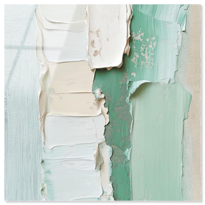 Minted Horizon III Acrylic Print Mint Abstract Art by Art Remedy