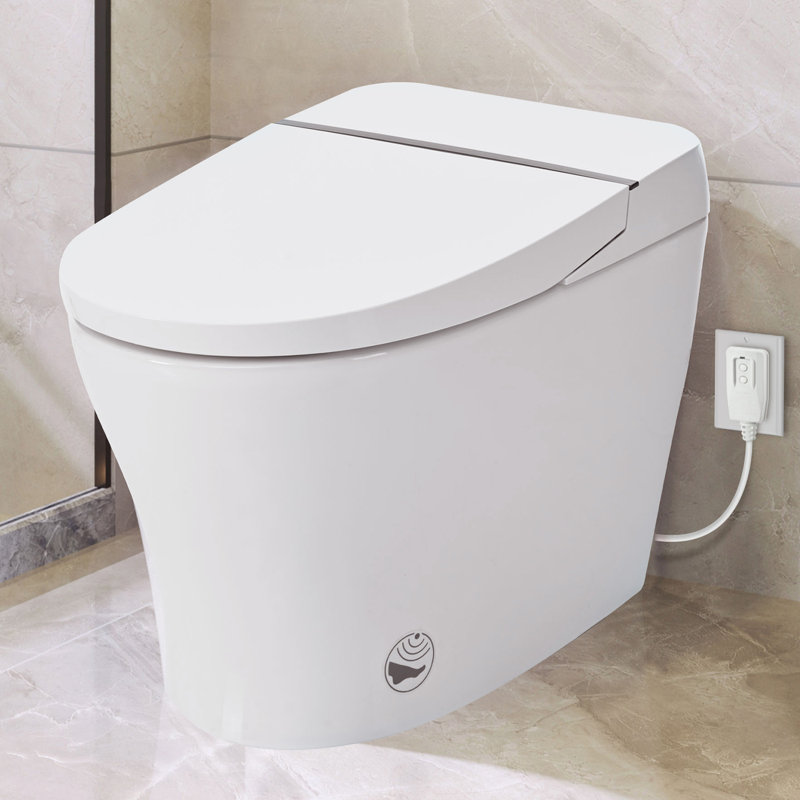 1/1.28 GPF Smart Toilet With Adjustable Heated Seat