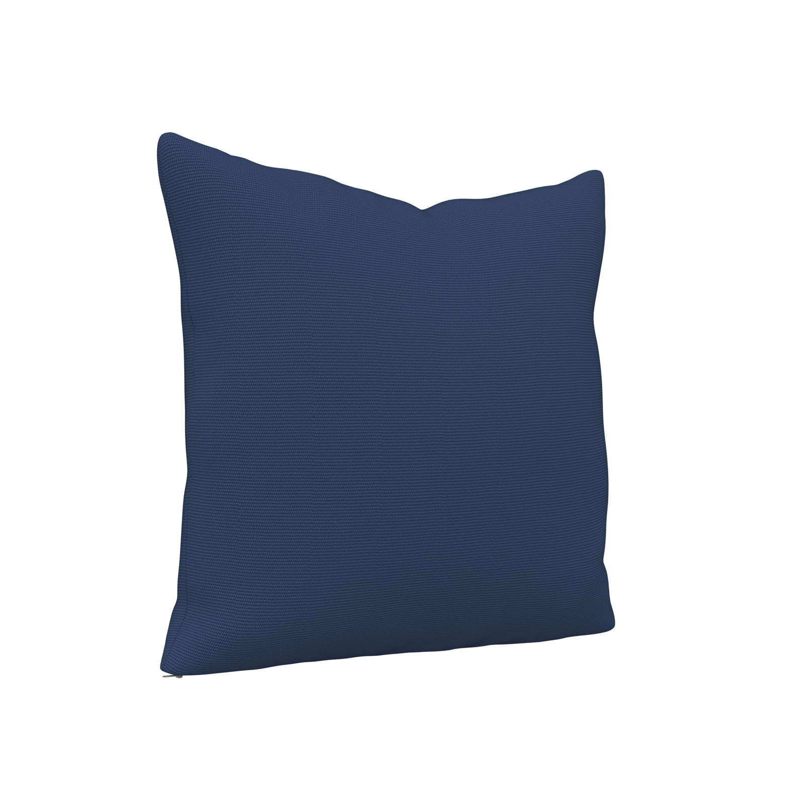 Indoor/Outdoor Throw Pillow, Square 16", Canvas Navy Sunbrella® Canvas