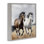«Wild Run Horse Field», estampe numérique, conception de Kim Allen