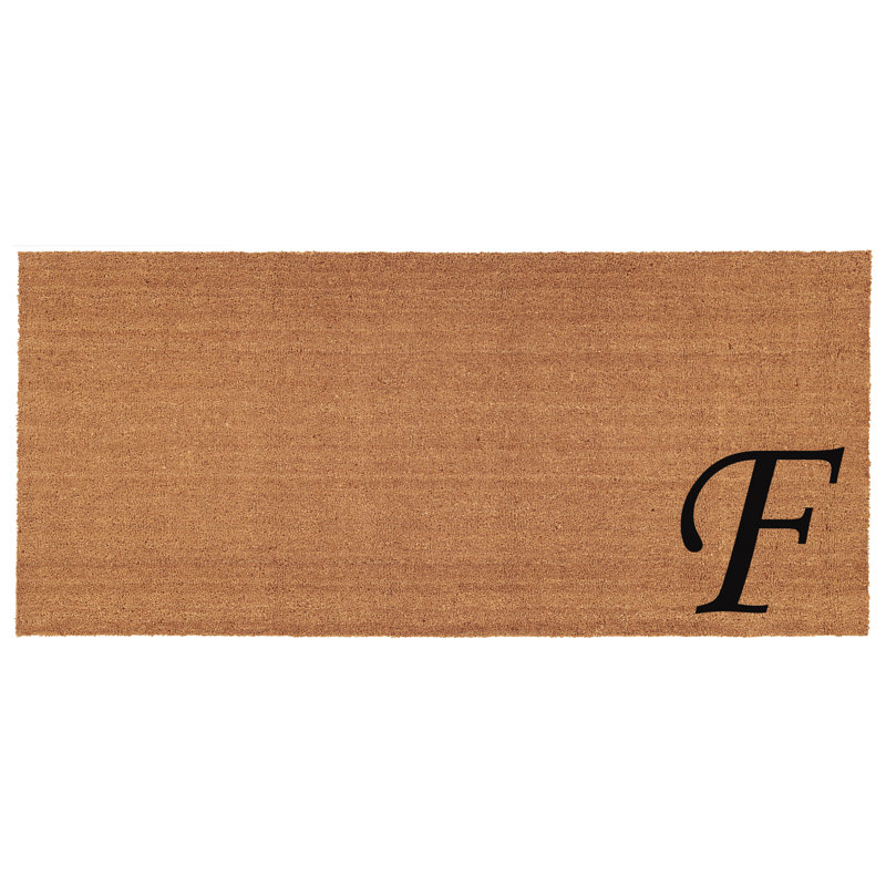 Zebrowski Non-Slip Doormat, F, Rectangle 2' x 4'