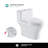 Fine Fixtures 1.6 GPF Comfort Height One-piece Toilet-88369097