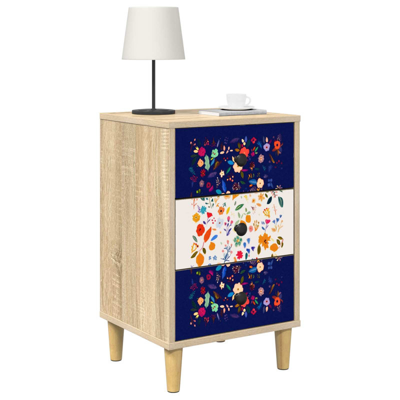 36 cm W Bedside Table