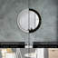 Huldar Glass Flat Wall Mirror