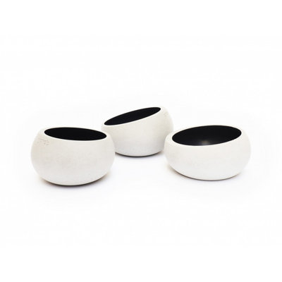 3 Piece Concrete Tabletop Votive Holder Set