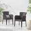 Chaise d'extérieur en polyéthylène pour manger