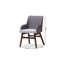 Chaise de salle à manger rembourrée deux tons Lockett