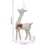 Mesh Christmas Reindeers Lighted Display Set-1870032191