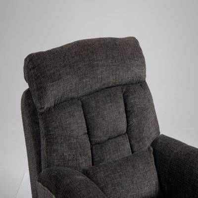 Fauteuil relevable électrique Old Age, canapé électrique plat en mousse haute densité, avec fonctions de chauffage et de massage, inclinable à 180 degrés, 2 porte-gobelets, 2 télécommandes, 4 moteurs