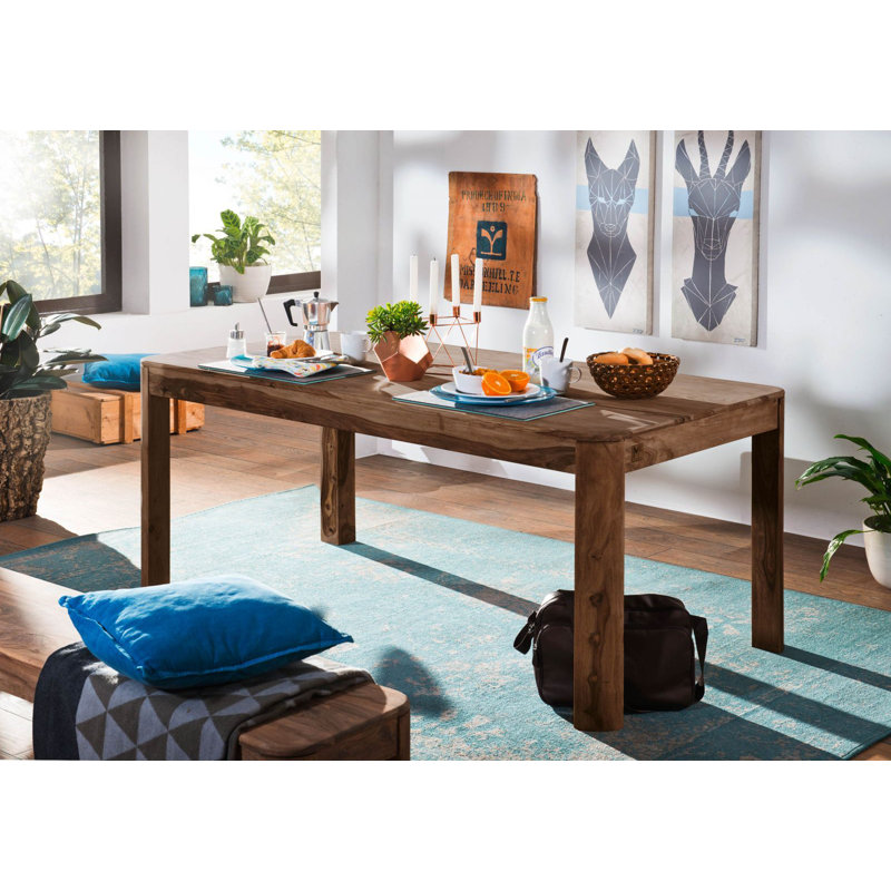 Toronto Solid Wood Dining Table, H76 x L200 x W100cm