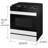 Samsung Bespoke Smart Slide-In Gas Range 6.0 cu. ft. with Smart Oven Camera-96730265