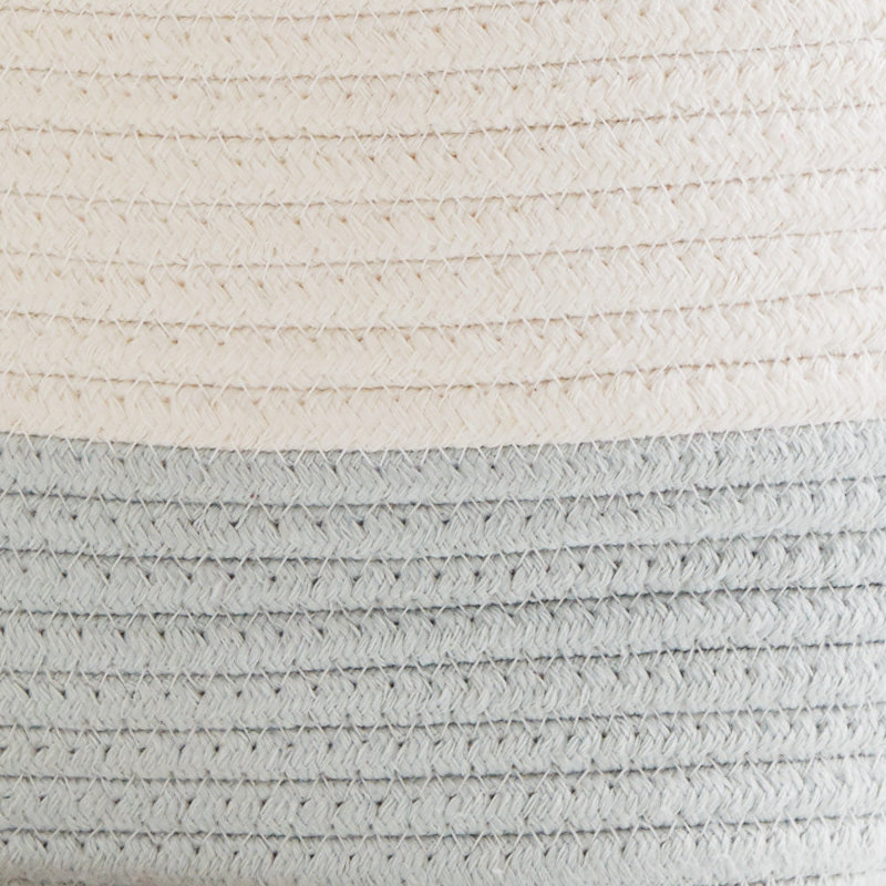 Great Little Trading Co. Jute / Sisal Basket, Multicoloured Sage