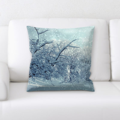 Microsuede Throw Pillow