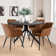 2 Pieces Bhagirath Dining Chairs With Arm