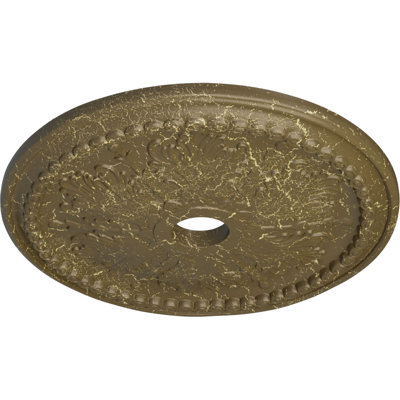 Médaillon de plafond Endurathane Winsor, DO 27 1/2 po x P 4 po x P 1 1/2 po (convient aux auvents jusqu'à 4 po)