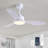 42''/52'' Standard Dimmable Ceiling Fan With Light Kit-1491363333