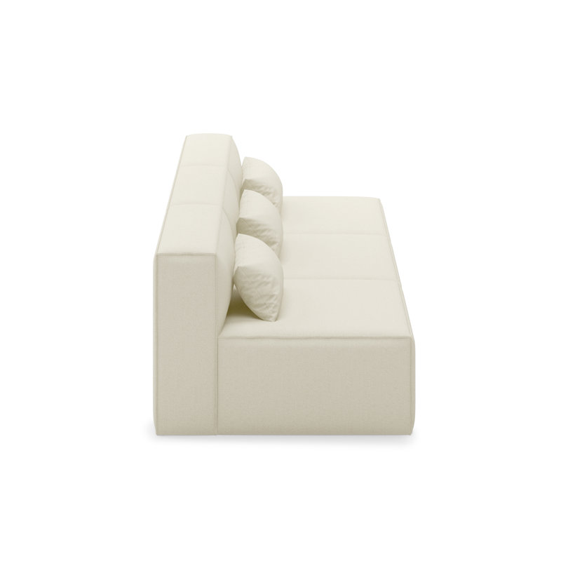 Mix Modular 3-Pc Armless Sofa, Mowat Sand