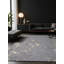 Tapis gris soyeux et moelleux-100890040