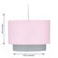 18cm H Cotton Drum Pendant Shade ( Uno )-1120873721