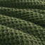 Ensemble d'édredon 3 pièces chenille tricoté gaufré, olive-130471685
